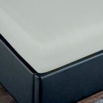 Простыня на резинке трикотажная 120х200 / Gray (серый)