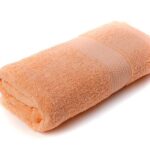 Полотенце махровое 100х150, арт. 100-150 BS, 400 гр/м2, 028-персиковый